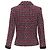 Gabrielle Chaqueta de tweed geométrica cc de brassiere Chanel Roja Burdeos - vista 6