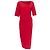 Asymmetrisch geschnittenes Midi-Kleid mit Drapierung von Donna Karan