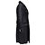 Abrigo de cuero forrado con shearling dorado de doble botonadura Balmain - vista 5