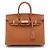 Hermès Sac à main Hermes Birkin Sellier 25 Marron