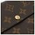 Portefeuille long Monogram Sarah Louis Vuitton M61734 Marron - vue 4