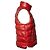 Moncler, chaleco parka Genius en rojo Roja - vista 3