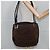 BALLY Borsa a Spalla in Pelle Scamosciata Marrone Nera Auth ti2366 Nero