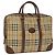 Autre Marque Borsa a mano Burberrys Nova Check PVC Beige Oro Auth 101041 D'oro