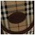 Autre Marque Borsa a mano Burberrys Nova Check PVC Beige Oro Auth 101041 D'oro - vista 17