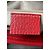 Borsa Gucci Guccissima in pelle rossa e tela GG beige Rosso - vista 11