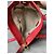 Borsa Gucci Guccissima in pelle rossa e tela GG beige Rosso - vista 9