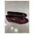 Cambon Chanel Manoletinas de piel rojo oscuro Burdeos - vista 8