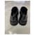 Cambon Espadrillas Chanel in pelle nera Nero  - vista 3