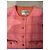 Chanel Rosa karierte Tweedjacke Pink - Ansicht 2