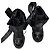 Cambon Stivaletti Chanel in pelle nera Nero