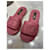 Cambon Mule Chanel in pelle rosa  - vista 2