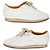 Hermès HERMES White Leather Shoe - 102212 - view 4