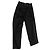 Pantalones Chanel Negros de Algodón y Seda Talla 36