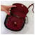Yves Saint Laurent Sac YSL en cuir bordeaux  - vue 2