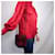 Yves Saint Laurent Sac YSL en cuir bordeaux  - vue 7