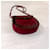 Yves Saint Laurent Sac YSL en cuir bordeaux  - vue 8