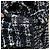 Timeless Chanel Black and White Tweed Bouclè Planisphere Jacket Size 38 FR - view 5
