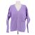 JACQUEMUS Strick T.International XS Viskose Lila