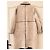 Cappotto in ecopelle di pecora e vinile Maje Nero Bianco - vista 12