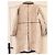Cappotto in ecopelle di pecora e vinile Maje Nero Bianco - vista 13