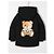 Veste à capuche matelassée pour adolescent MOSCHINO Noir - vue 2