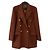 Chaqueta de cachemira vintage Escada Margaretha Ley Castaño