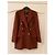 Chaqueta de cachemira vintage Escada Margaretha Ley Castaño - vista 3