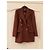 Chaqueta de cachemira vintage Escada Margaretha Ley Castaño - vista 4