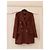 Chaqueta de cachemira vintage Escada Margaretha Ley Castaño - vista 8