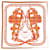 Hermès Hermes Silk Gavroche Scarf Pink Cloth  ref.1895354