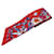 Hermès Hermes Silk Twilly Scarf La Folle Parade Red  ref.1895683