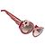 Gafas de sol con lunares florales Louis Vuitton Roja - vista 2
