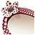 Gafas de sol con lunares florales Louis Vuitton Roja - vista 6