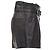 Pantaloni corti in carta con cintura in pelle Theory e risvolti - vista 4