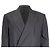 Blazer nero in lana con fodera obliqua a un bottone Dior - vista 2