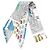 Hermès Hermes Silk Twilly PANTIN CITY Scarf White