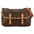 Borsa a Spalla Gibeciere GM Monogramma Louis Vuitton Marrone