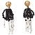 Orecchini a clip pendenti con nappina Marni Beads Drop Statement - vista 3