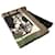 Hermès Hermes Crazy Printer Scarf Black Cloth  ref.1896499