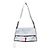 Borsa a Spalla in Rete Sportiva Prada Argento