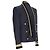 Balmain cotton velvet military shawl collar double breasted jacket