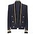Balmain cotton velvet military shawl collar double breasted jacket - view 4