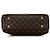 Borsa tote Pallas Monogram Louis Vuitton M51198 Marrone - vista 4