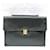 Louis Vuitton Taiga Angara Briefcase Black Leather  ref.1896706