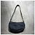Borsa a spalla hobo in nylon Prada Nero - vista 2