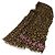 Sciarpa Graffiti Leopardo Louis Vuitton M72215 Marrone - vista 2