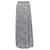 Michael Kors scaled leather print pleated midi summer skirt Grey Polyester  ref.1896852