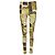 Pantaloni legging elasticizzati con stampa Barocco mosaico di Versace