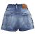 Shorts in denim bloomer con cordoncino e etichetta logo Dsquared2 - vista 5